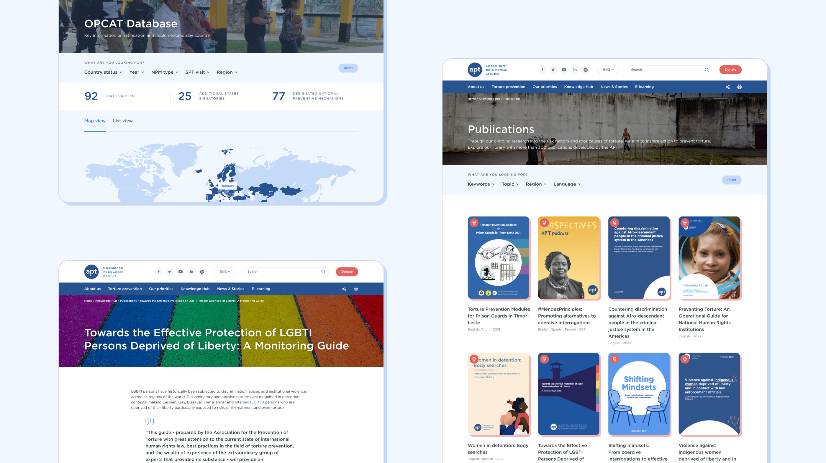 site screens
