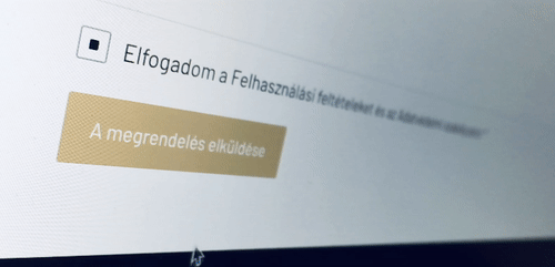 Megrendelés elküldése