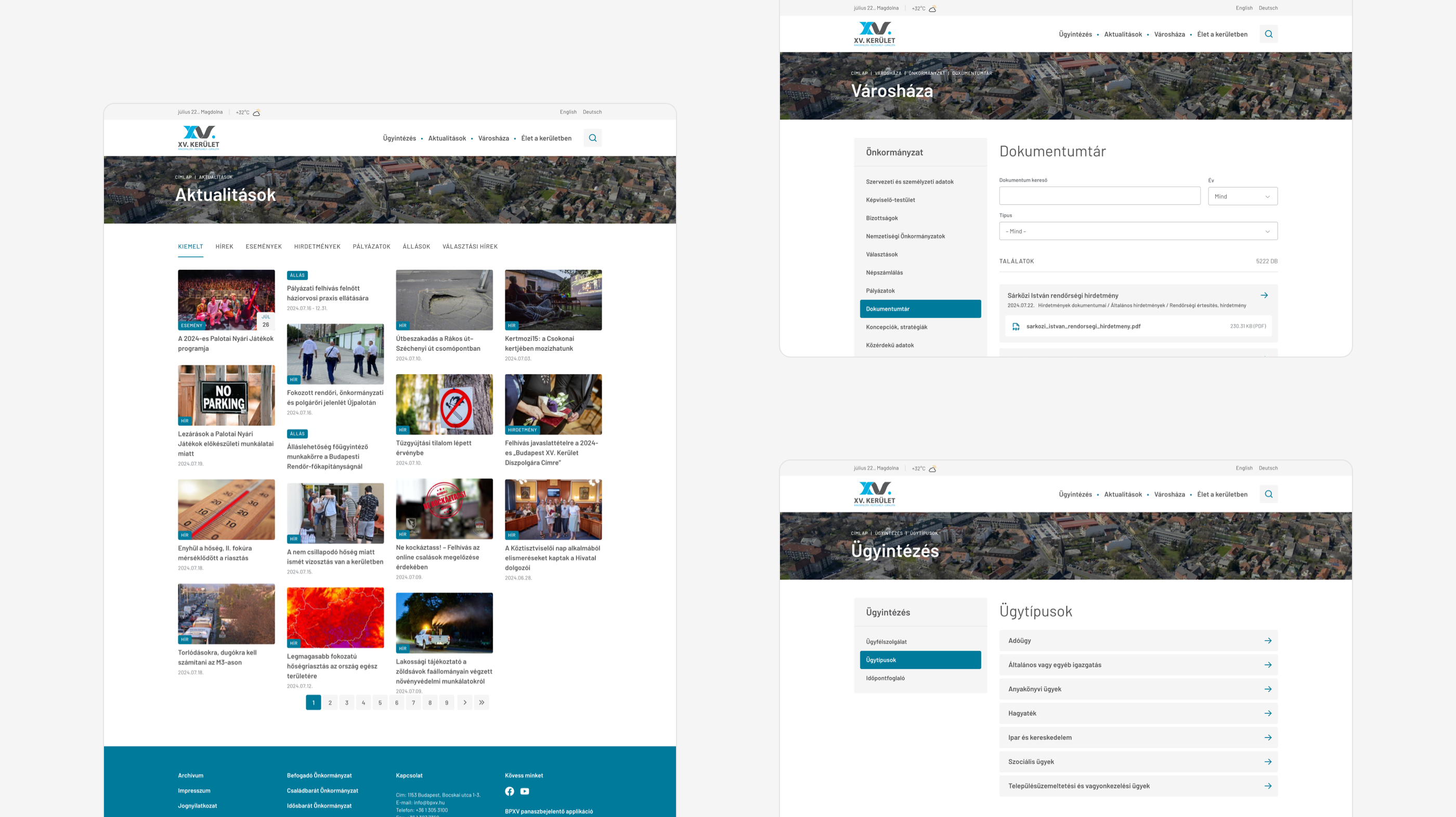 site screens