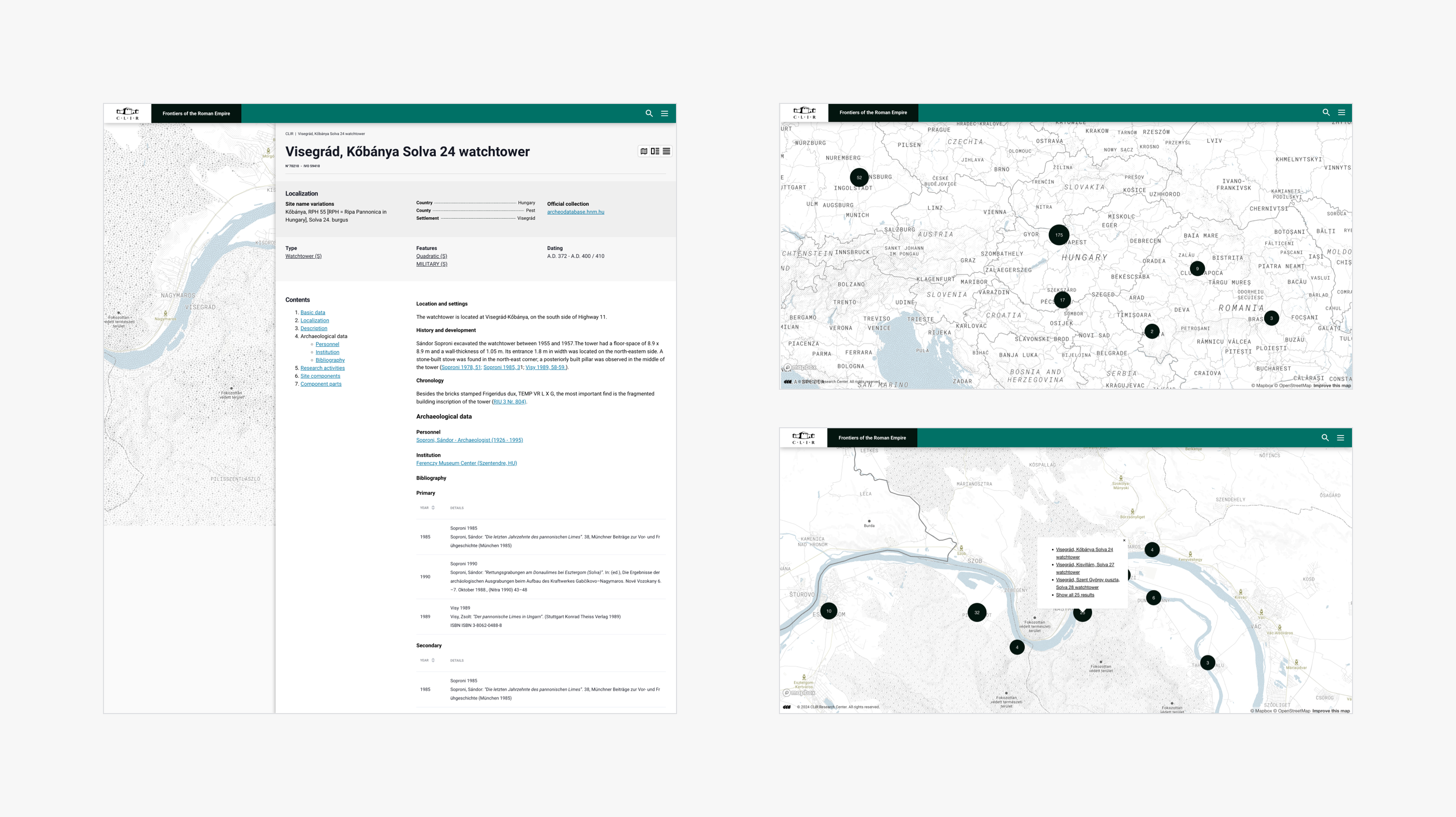 site screens
