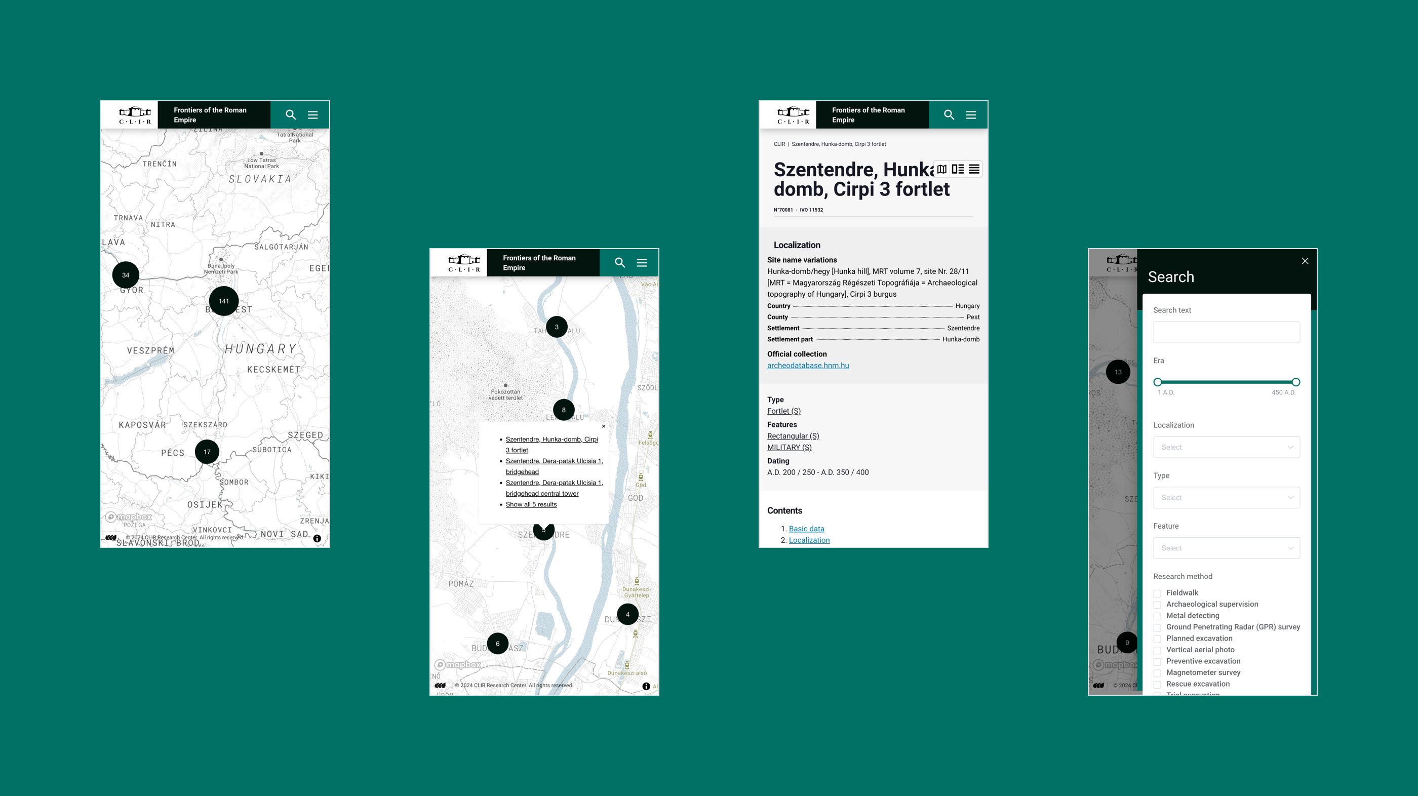 site screens