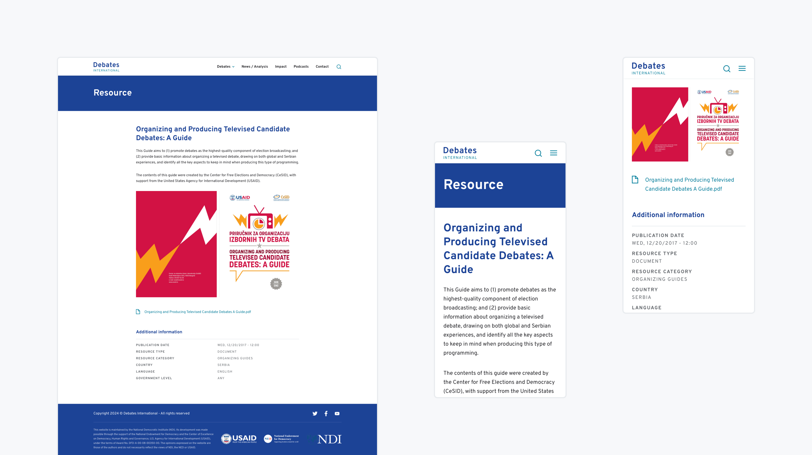 site screens