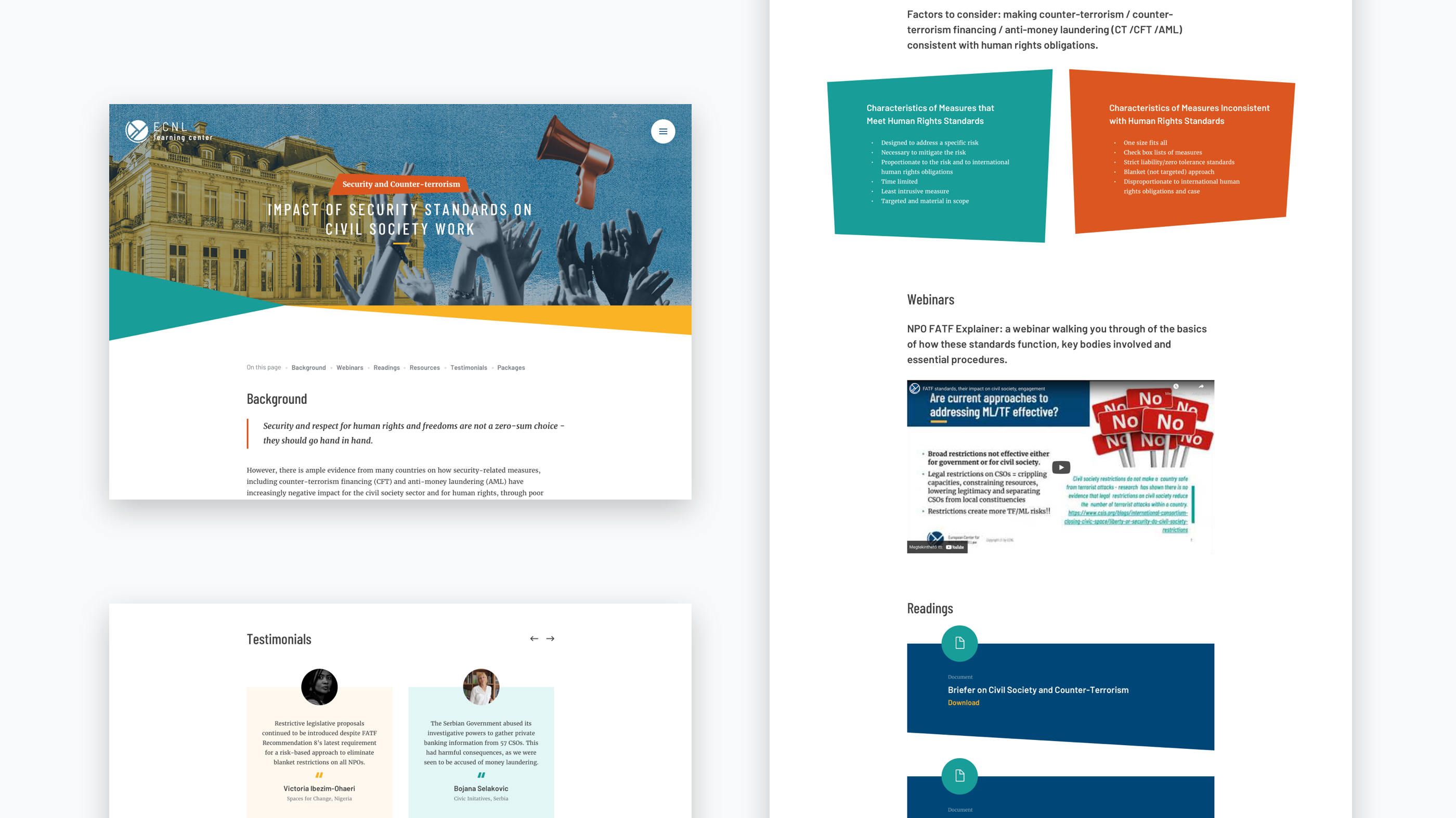 site screens