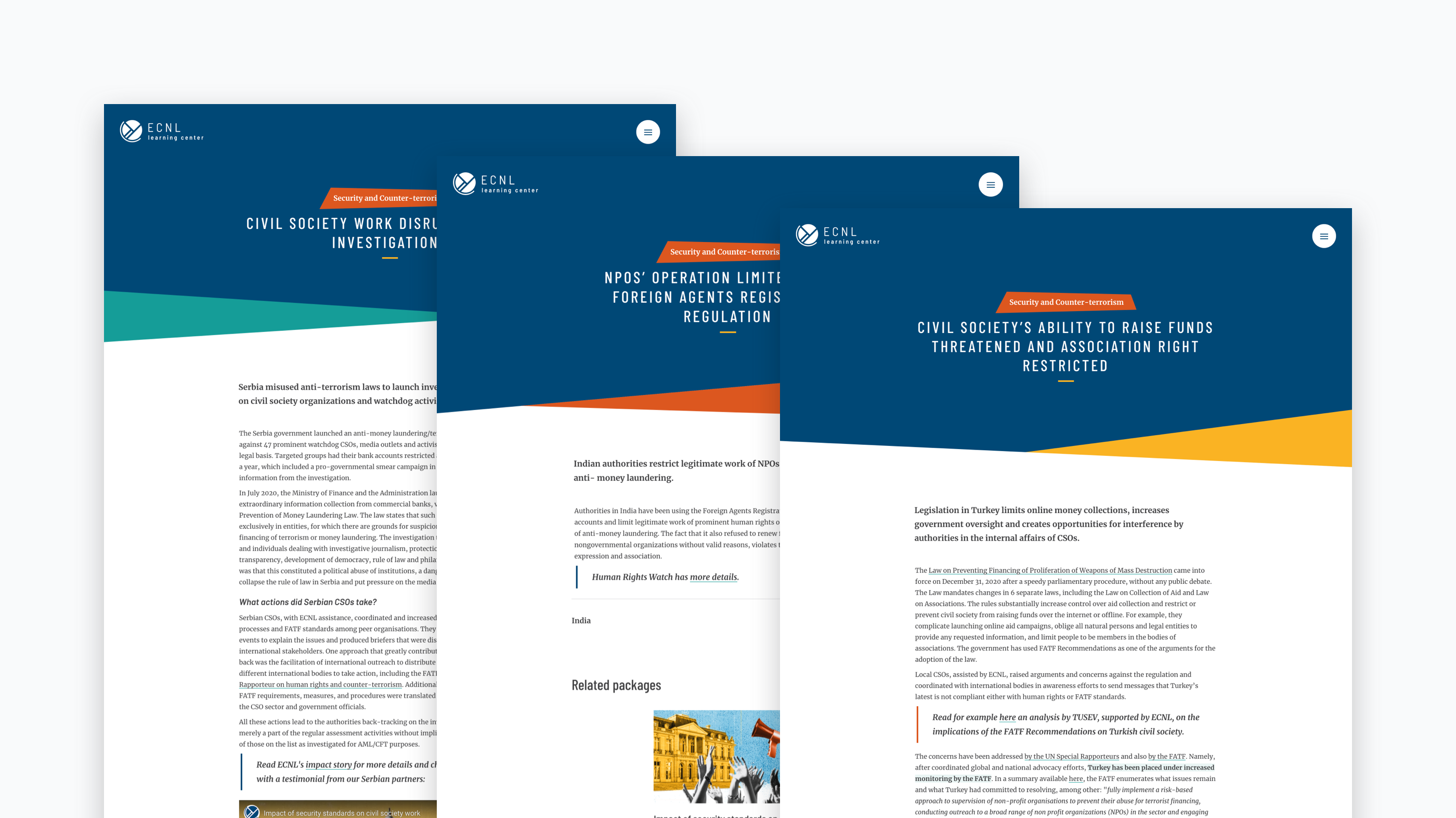site screens