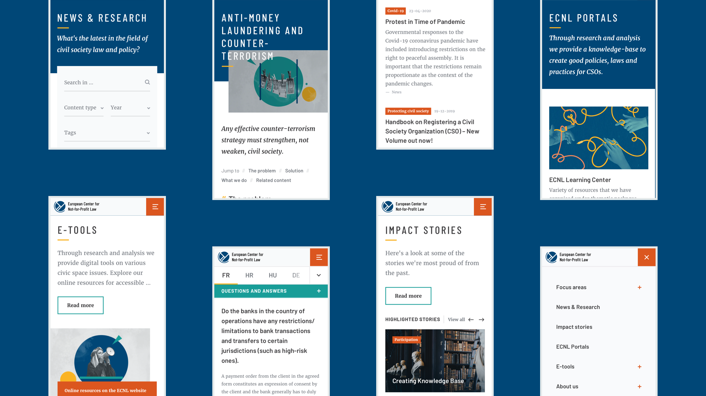 site screens