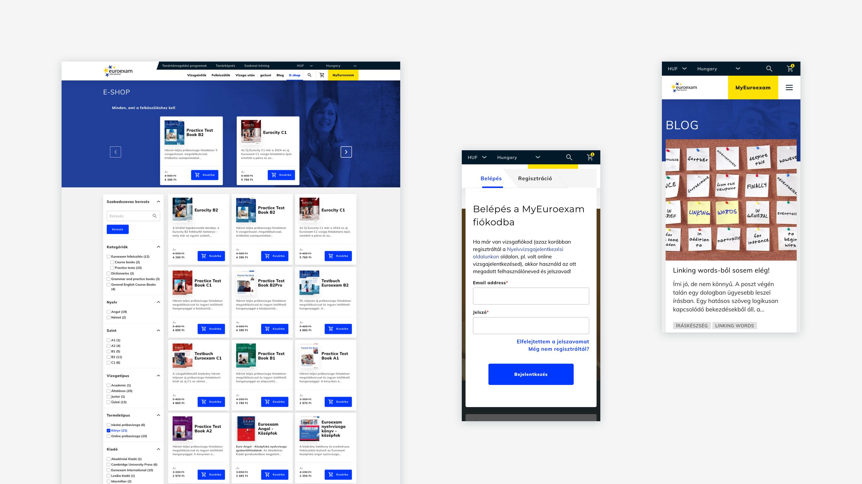 site screens