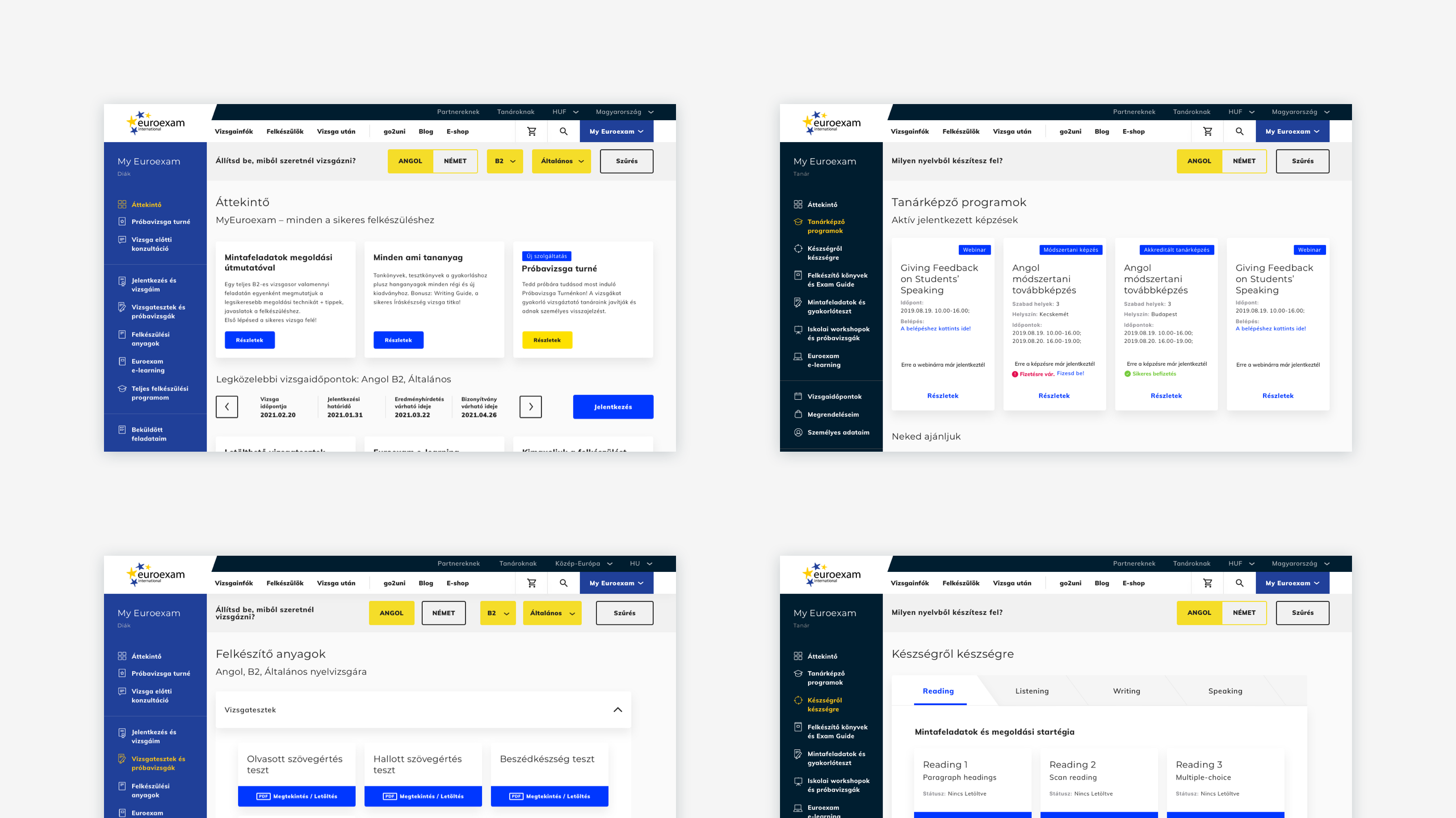 site screens