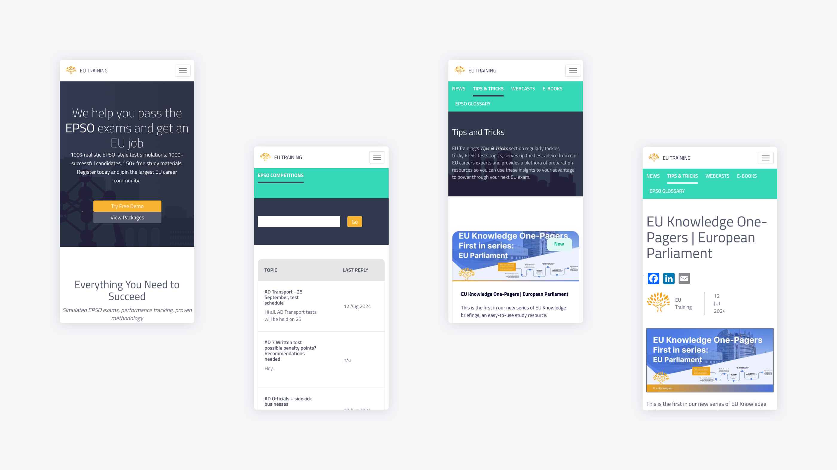 site screens