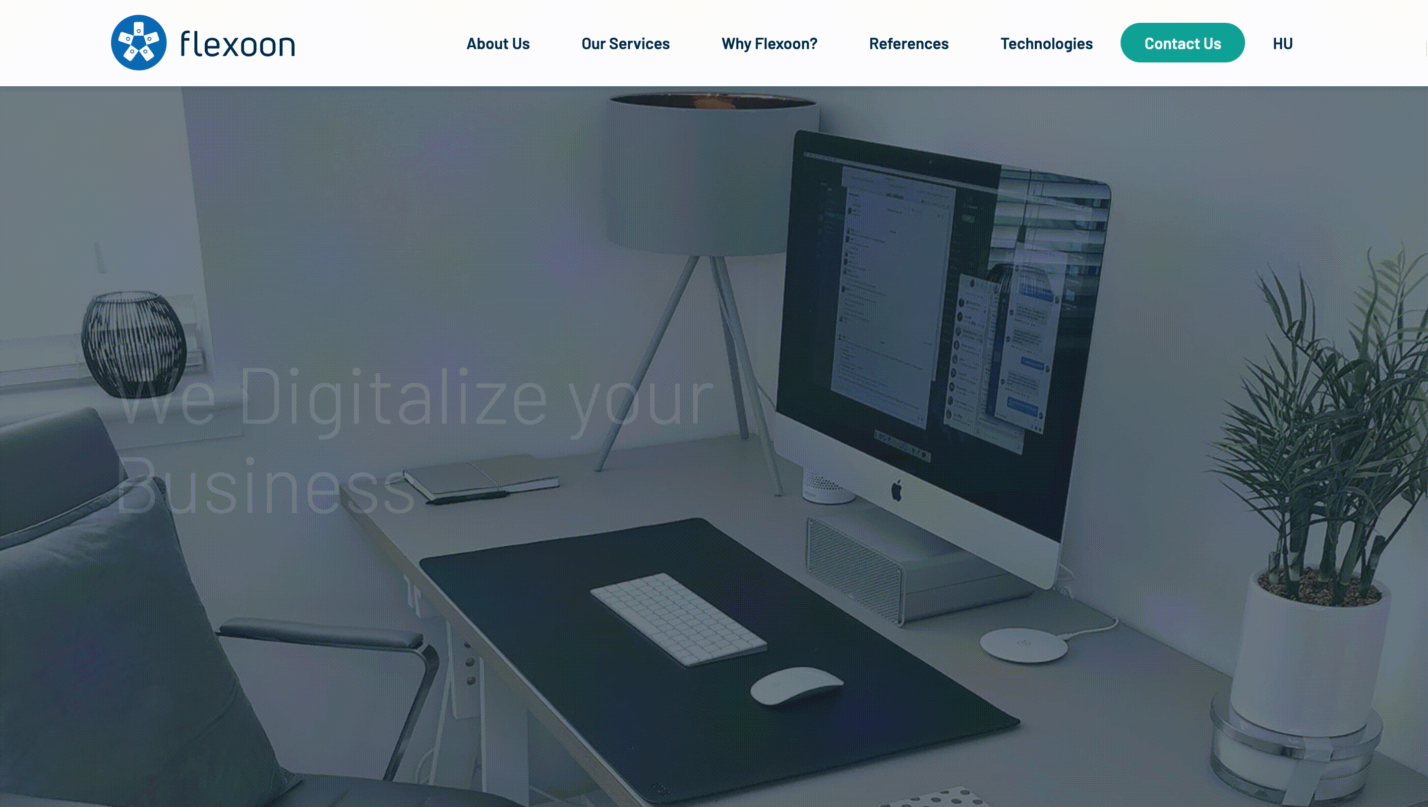 flexoon website GIF