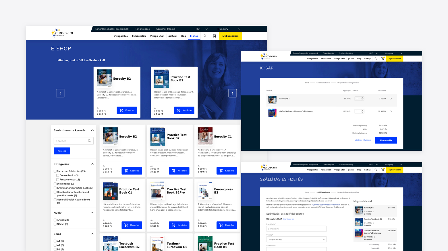 Euroexam webshop