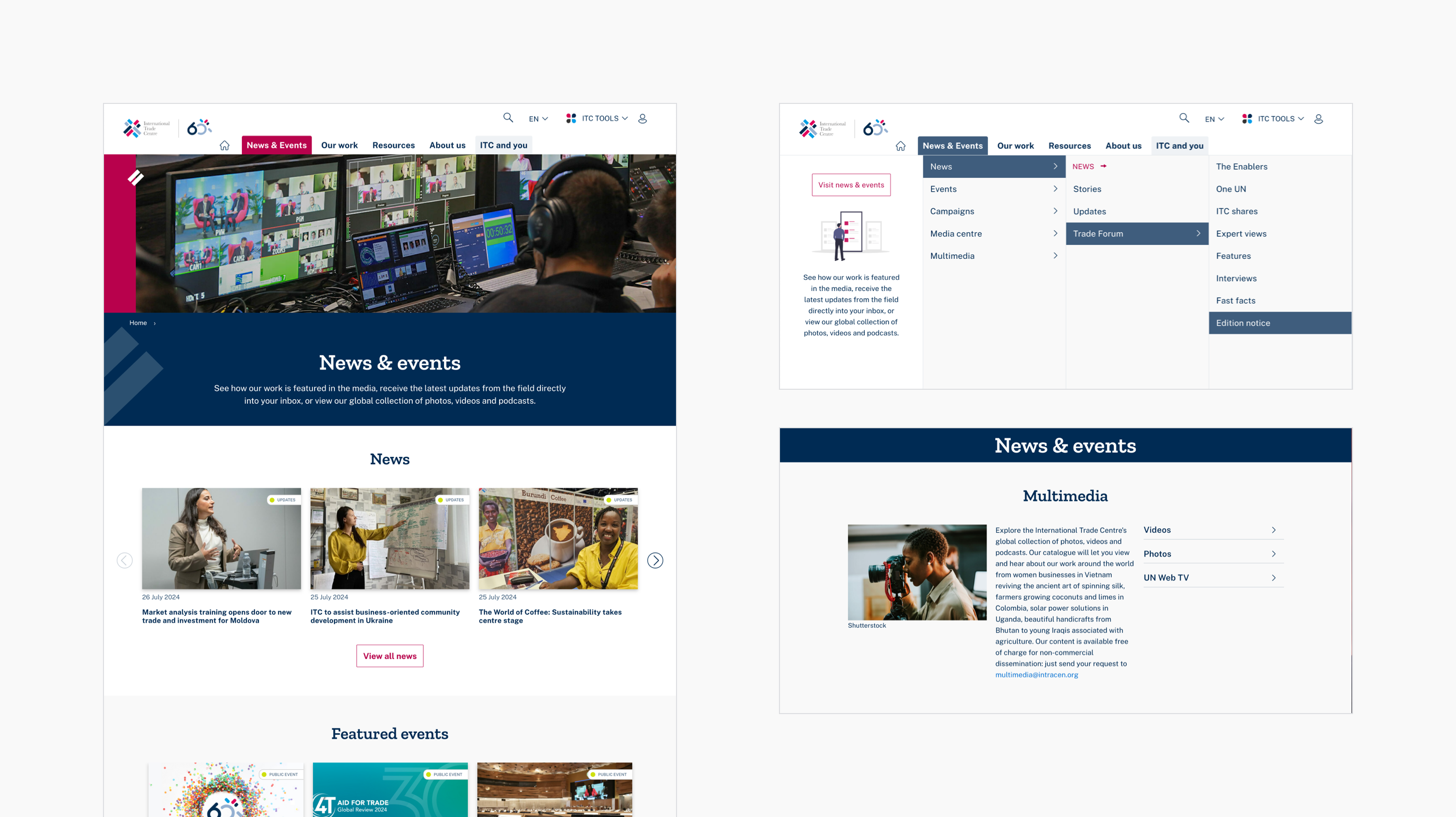 site screens