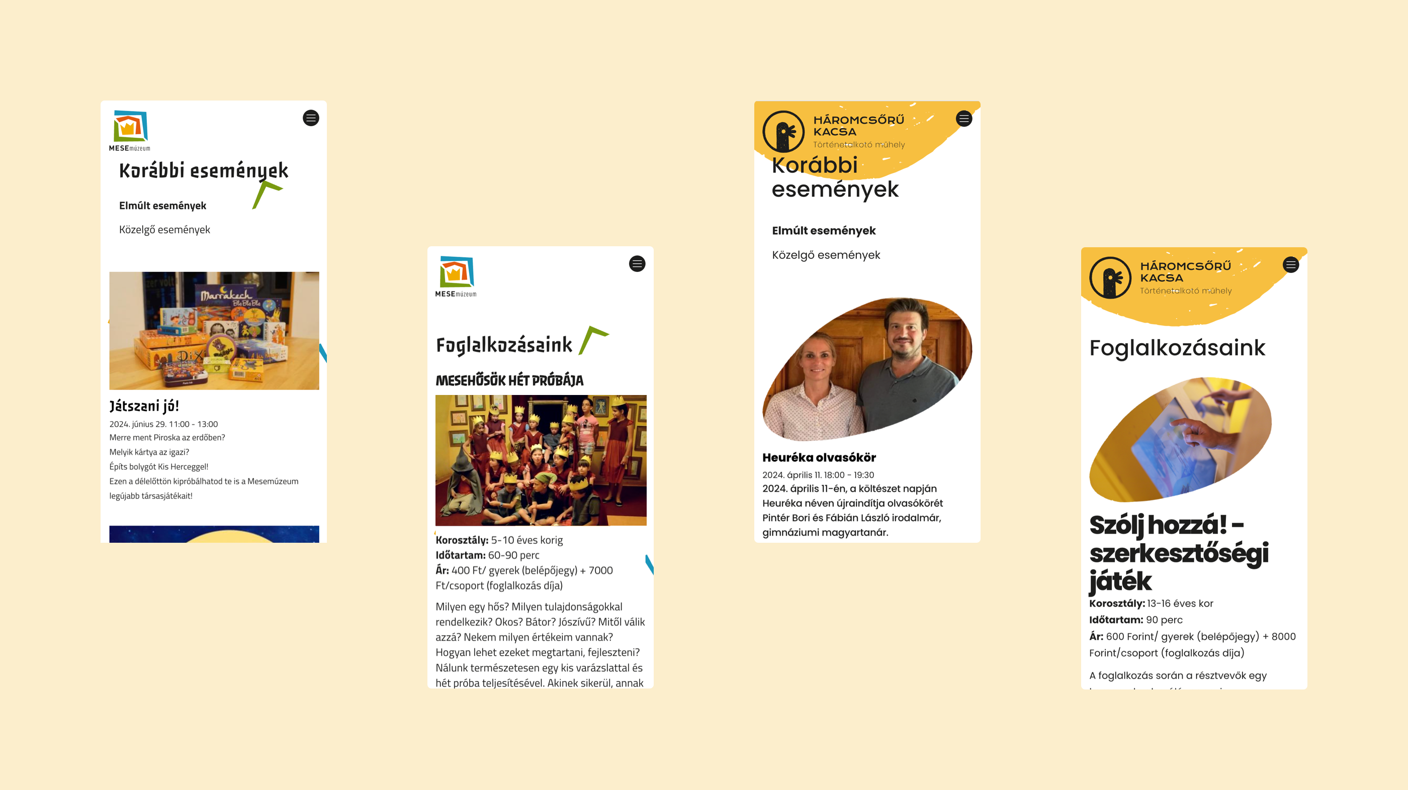 site screens