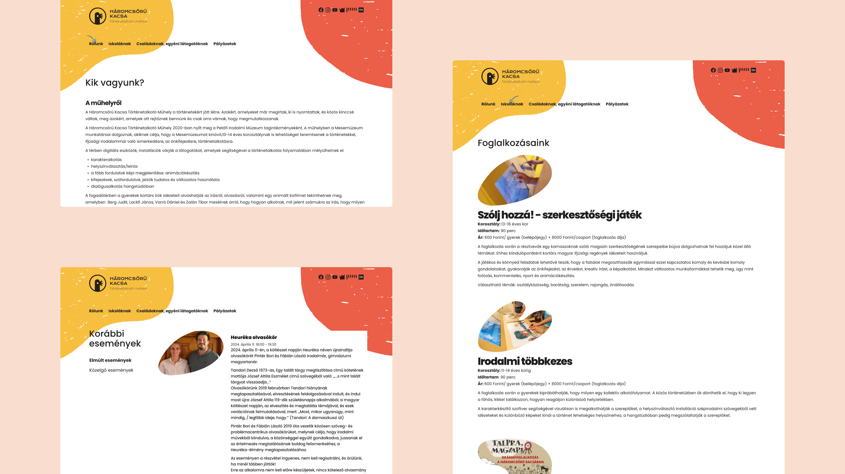 site screens