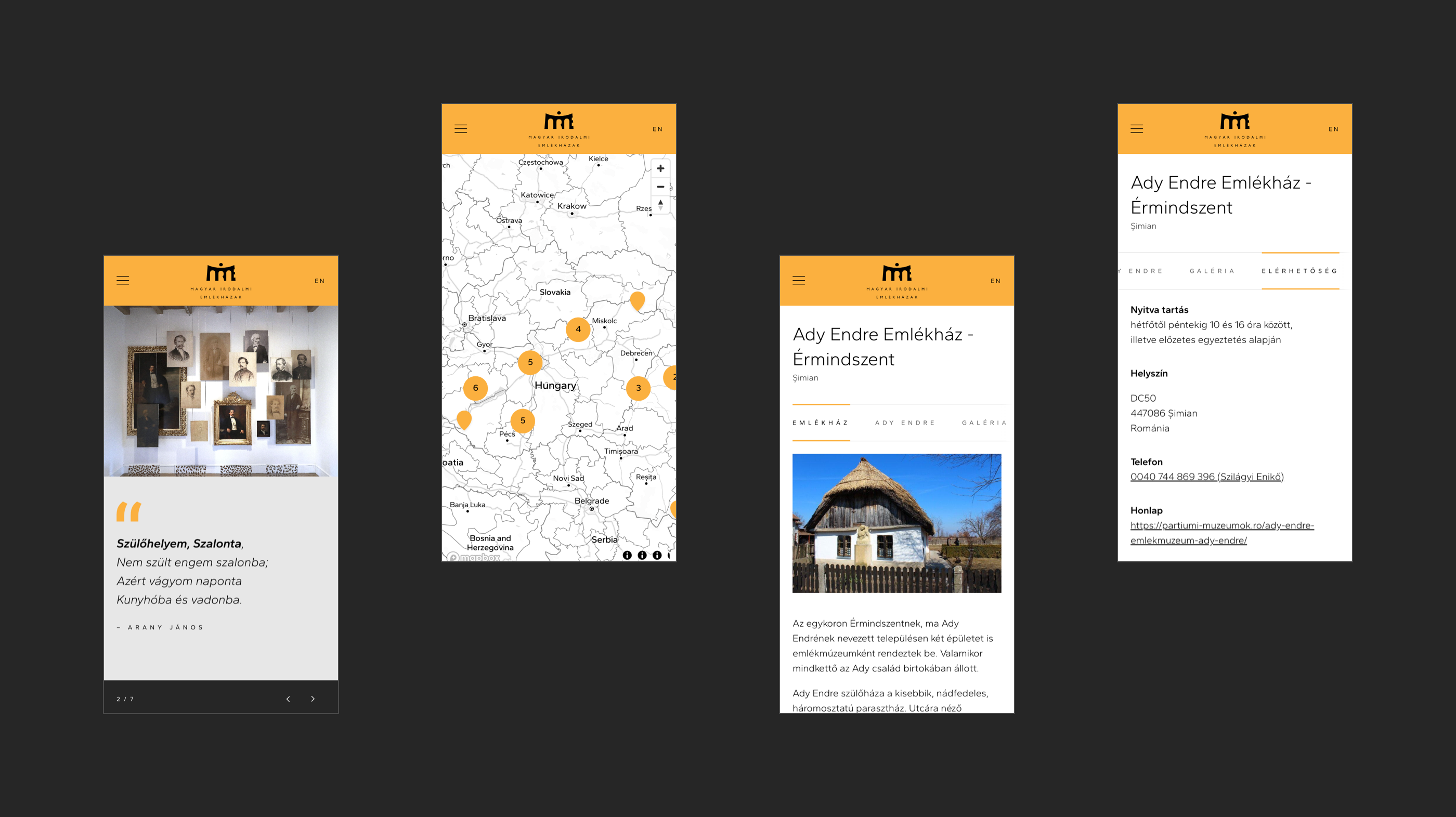 site screens