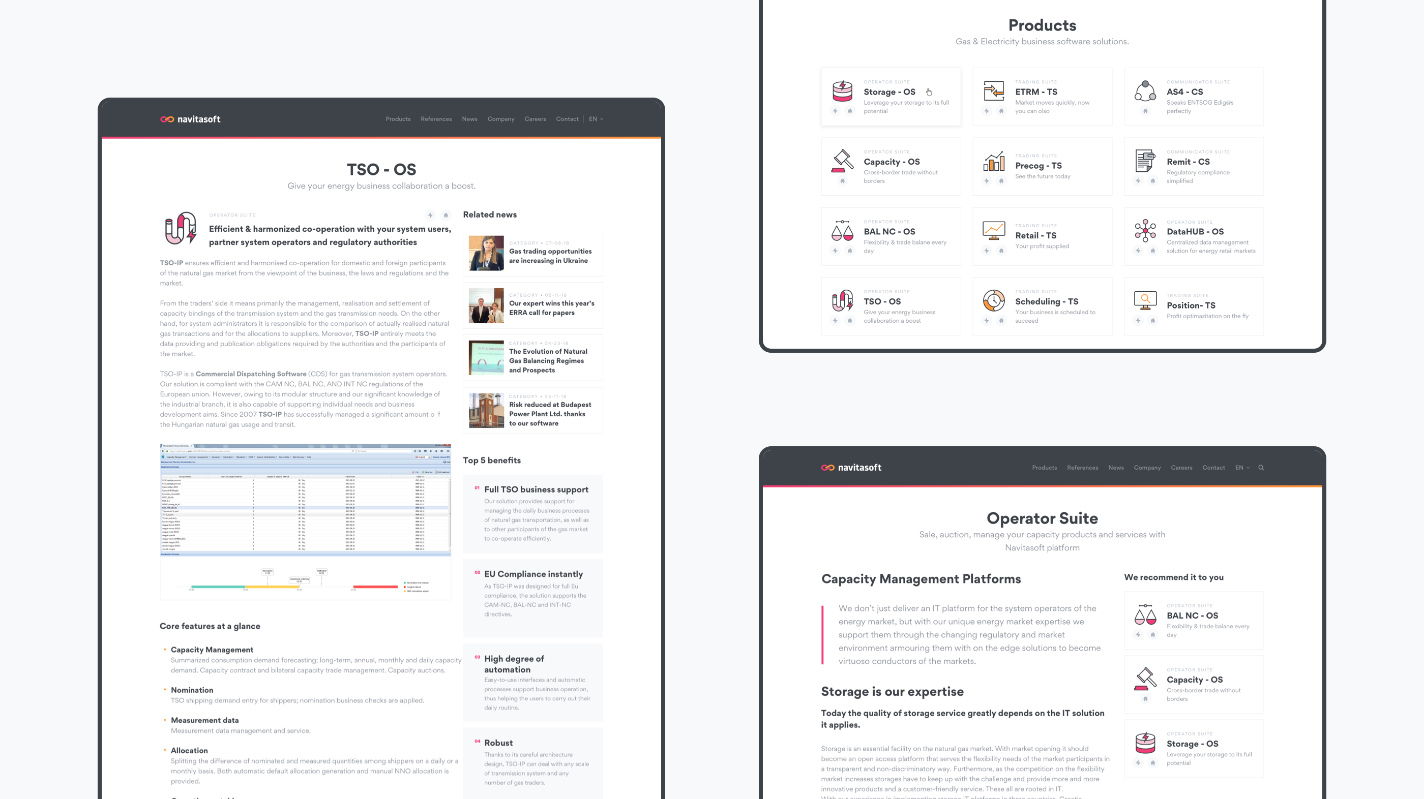 site screens
