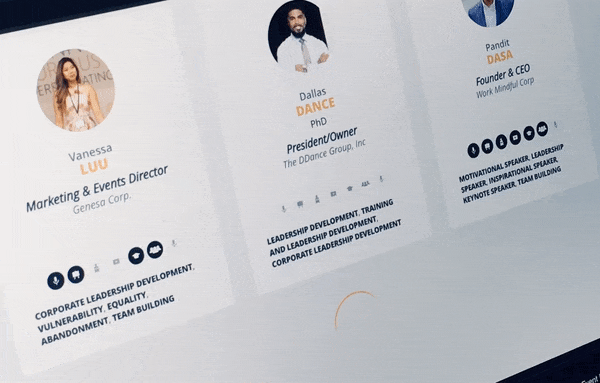 Speakerhub végtelen görgetés