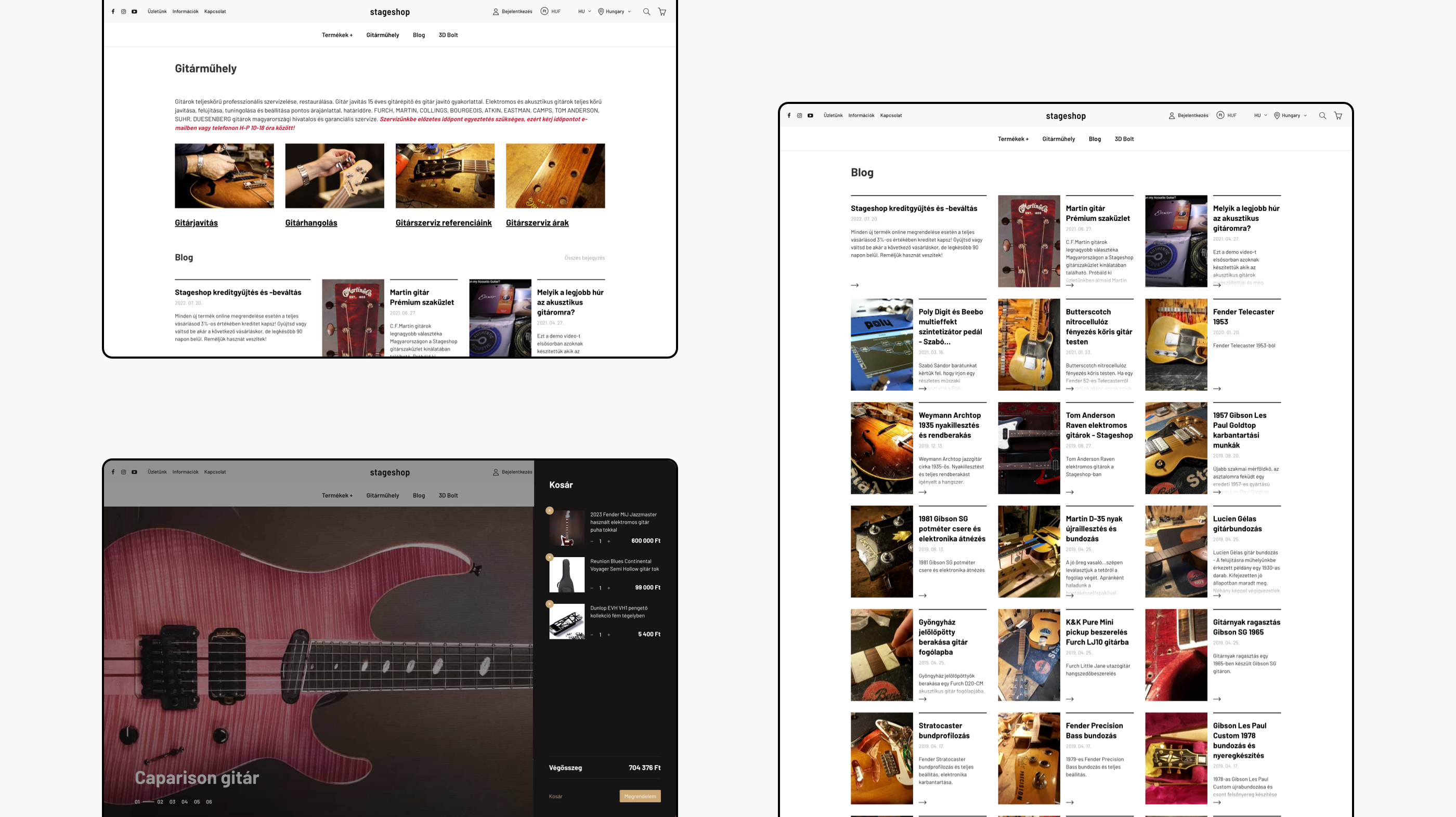 site screens