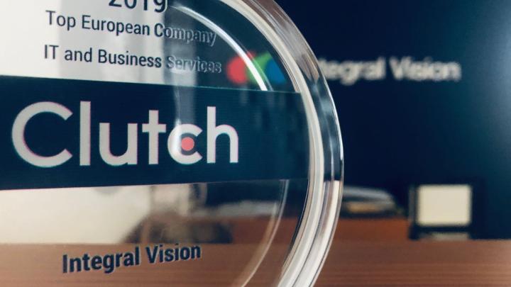 Integral Vision Named a Top Developer by Clutch in 2019 Report!
