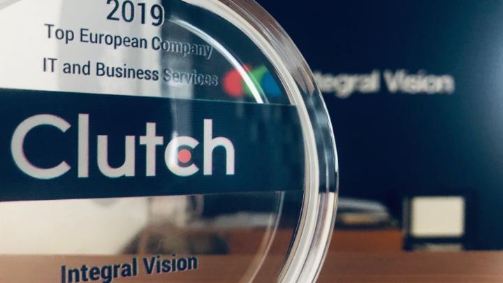 Top European Company 2019 - Integral Vision