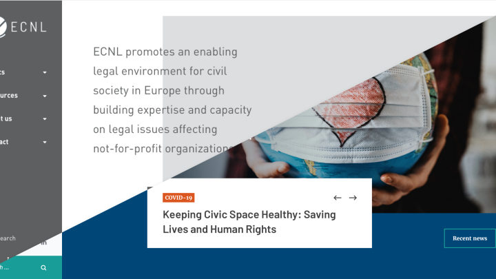ECNL case study hero with wireframe and design