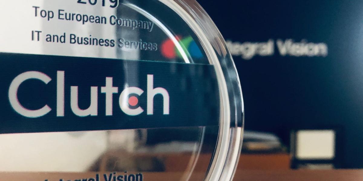 Top European Company 2019 - Integral Vision